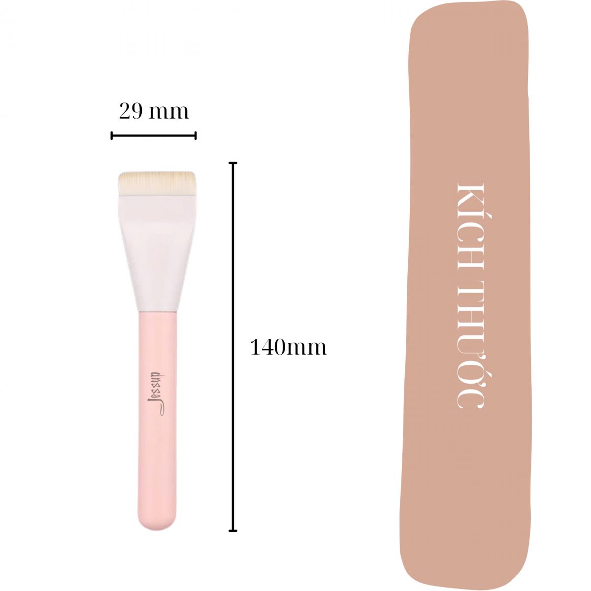 Cọ Tán Kem Nền Đầu Dẹt JESSUP Flat Foundation Brush J102